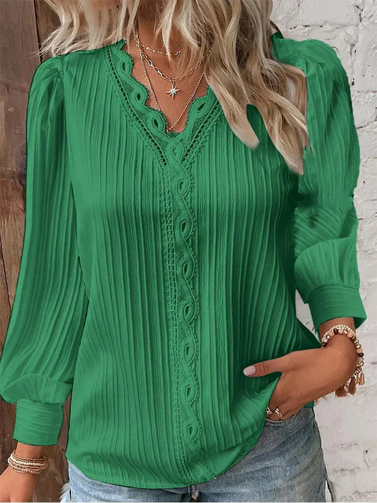 Alison – Sweter w Paski z Kołnierzem - Image 2