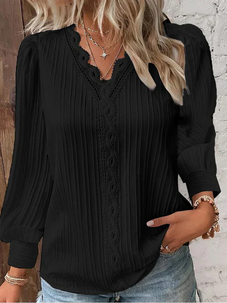 Alison – Sweter w Paski z Kołnierzem - Image 3