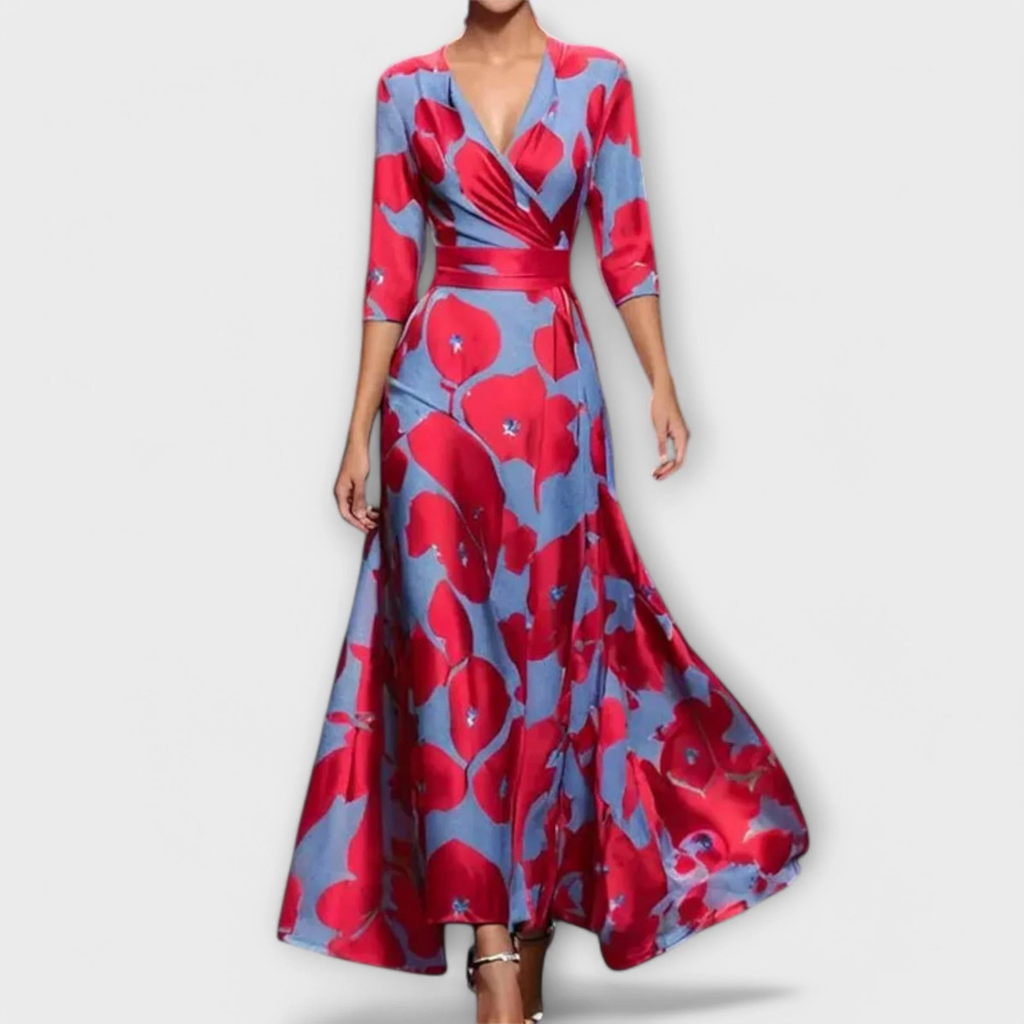 Alma - Elegancka sukienka damska z designem na ramiączkach - Image 4