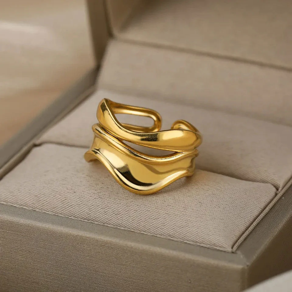 Almareine | Pierścionek ze Złota 18K - Image 2