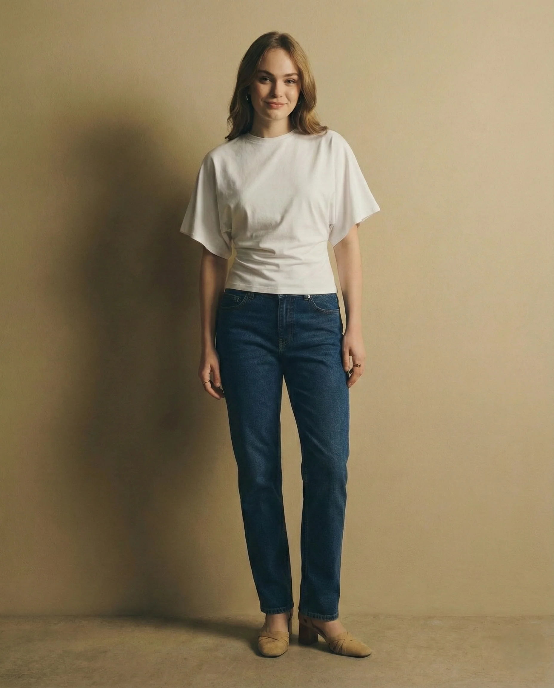 Arden Drape Bawełnka T-shirt - Image 22