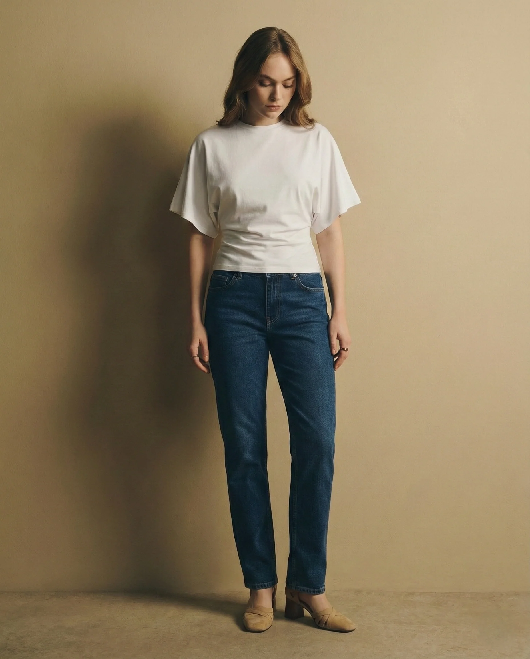 Arden Drape Bawełnka T-shirt - Image 24