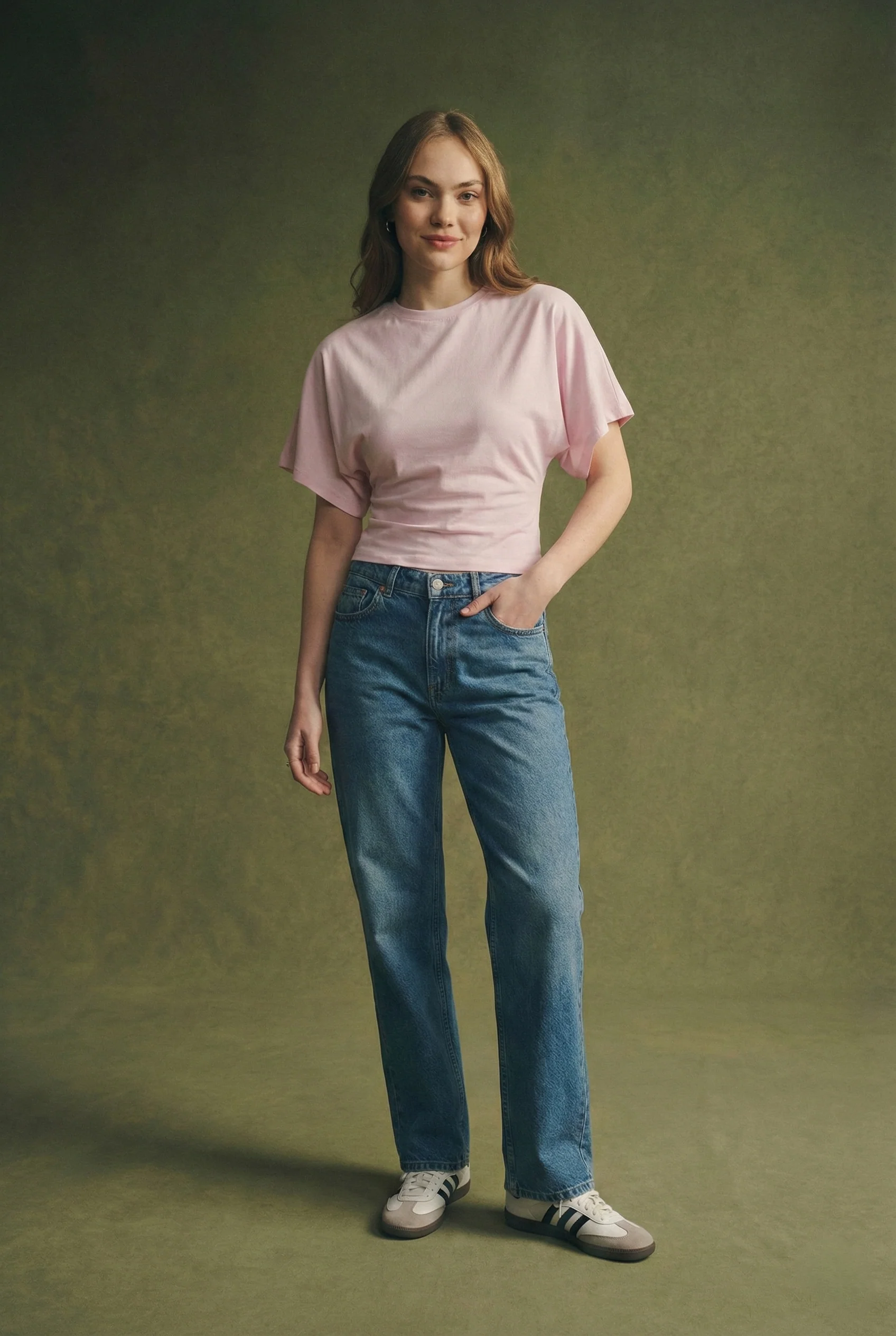 Arden Drape Bawełnka T-shirt - Image 7