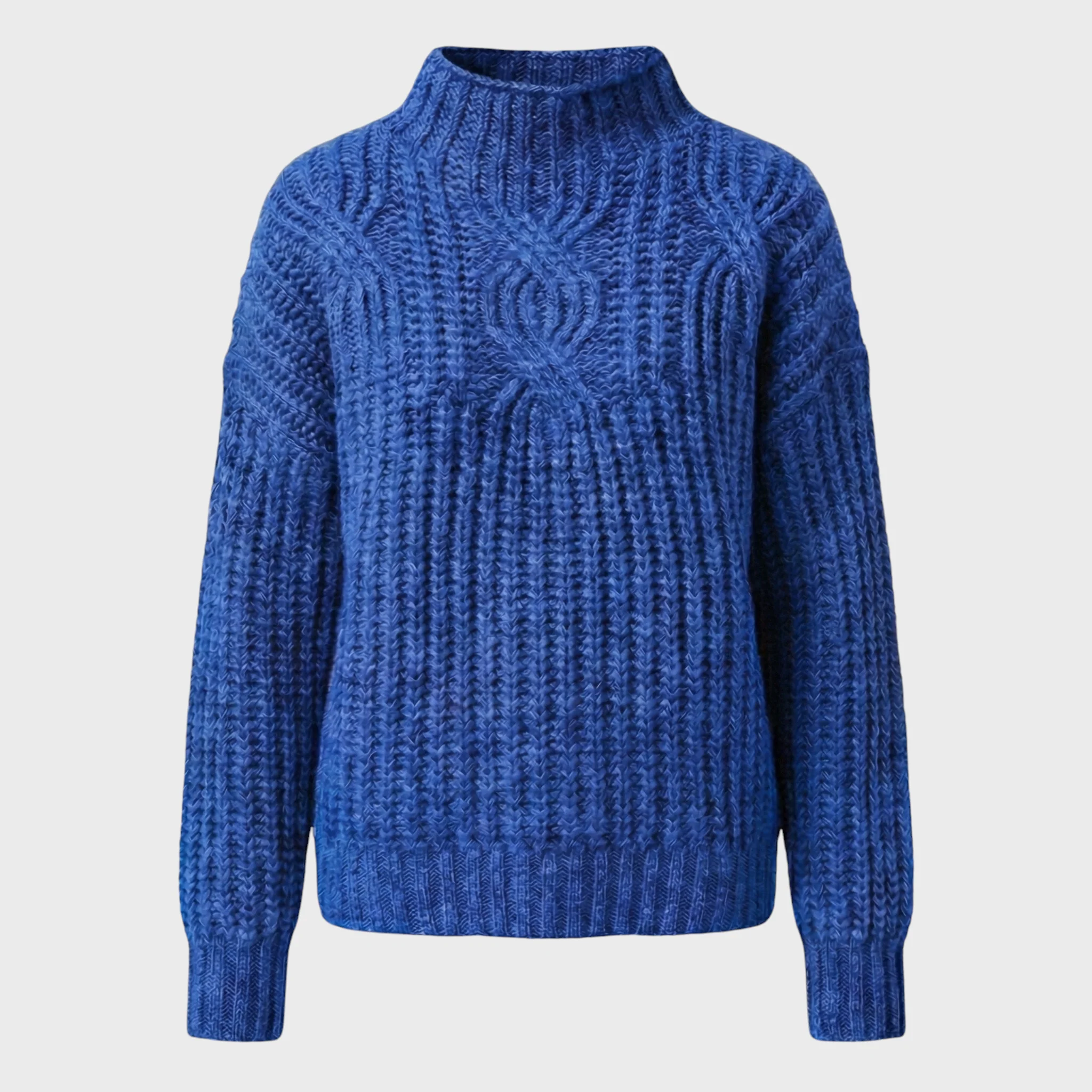 Aroa – Sweter pleciony z golfem - Image 7