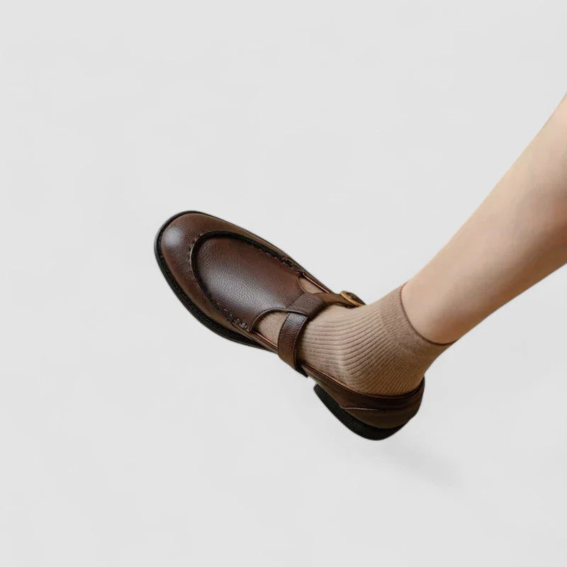Avery - Ortopedyczne buty Mary Jane z kwadratowym noskiem - Image 3