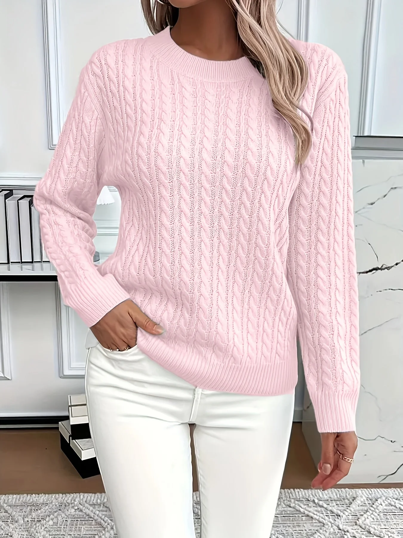 Bernila – Sweter w Warkocze - Image 2