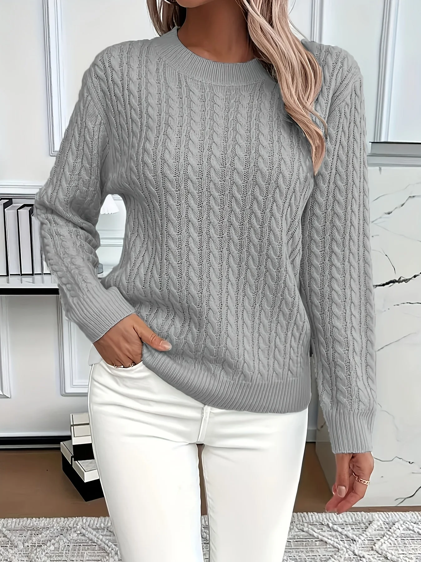 Bernila – Sweter w Warkocze - Image 5