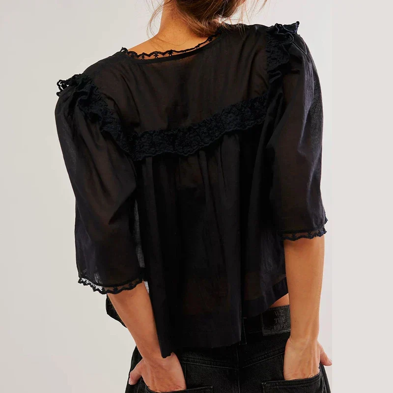 Bluzka Marais Ruffle - Image 13