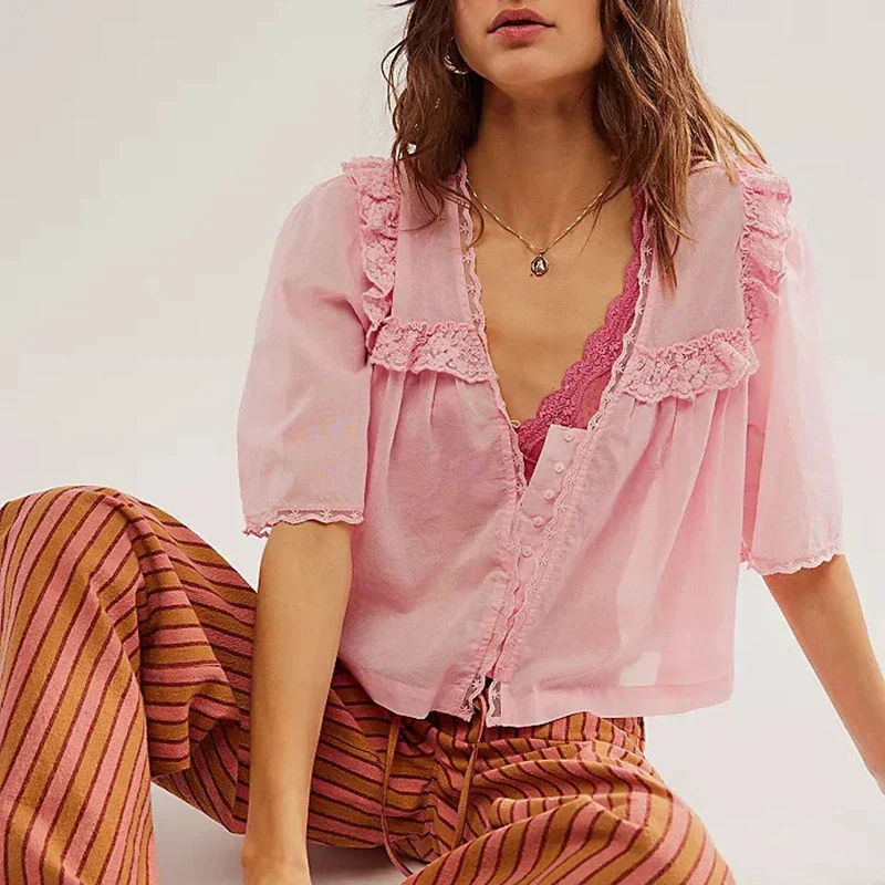 Bluzka Marais Ruffle - Image 15