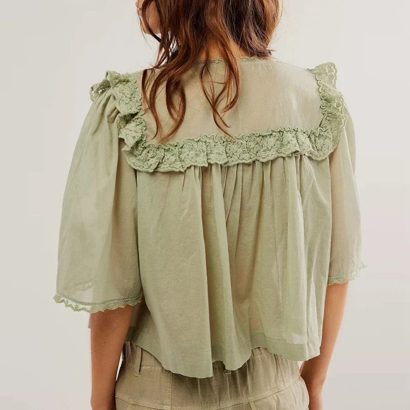 Bluzka Marais Ruffle - Image 16