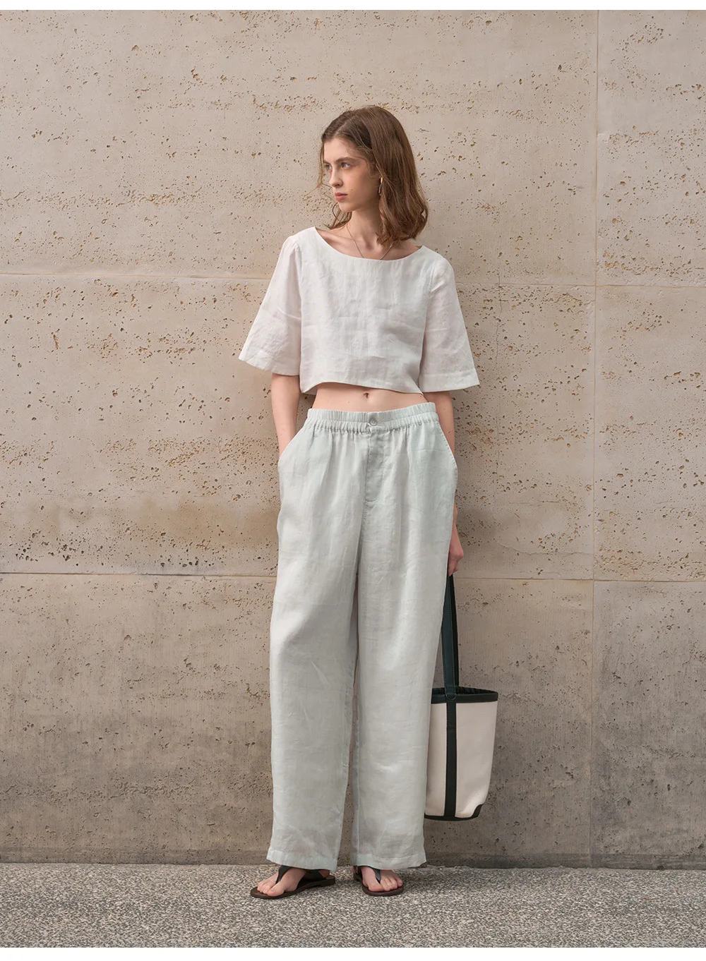 Boxy len crop top - Image 15