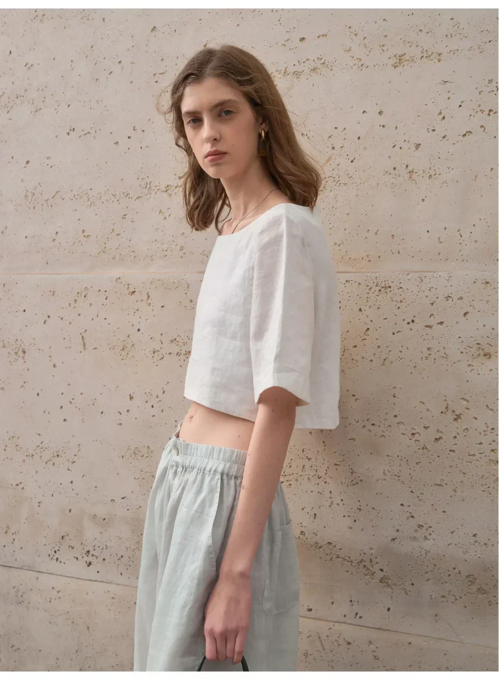 Boxy len crop top - Image 18