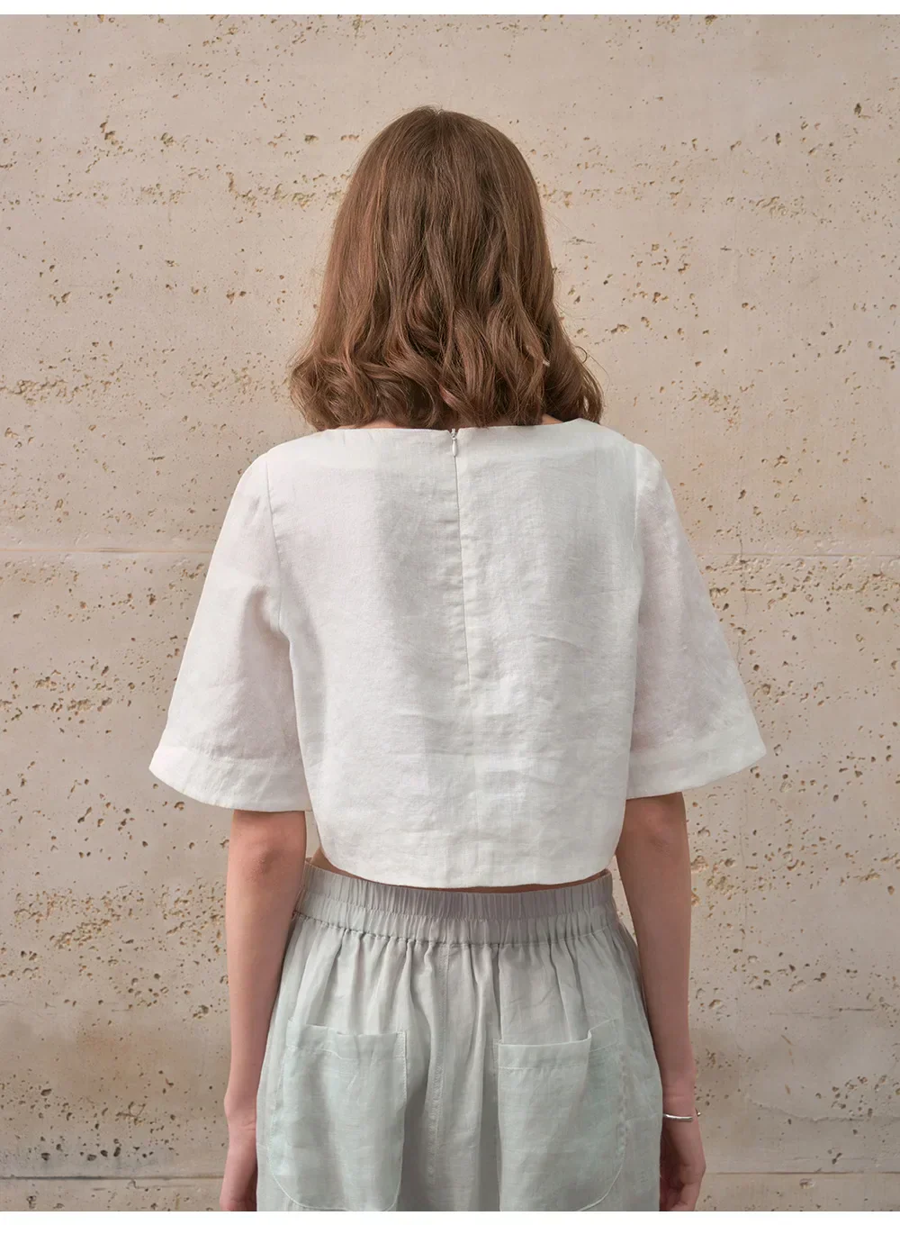 Boxy len crop top - Image 20