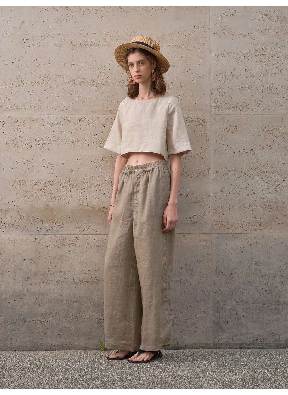 Boxy len crop top - Image 24