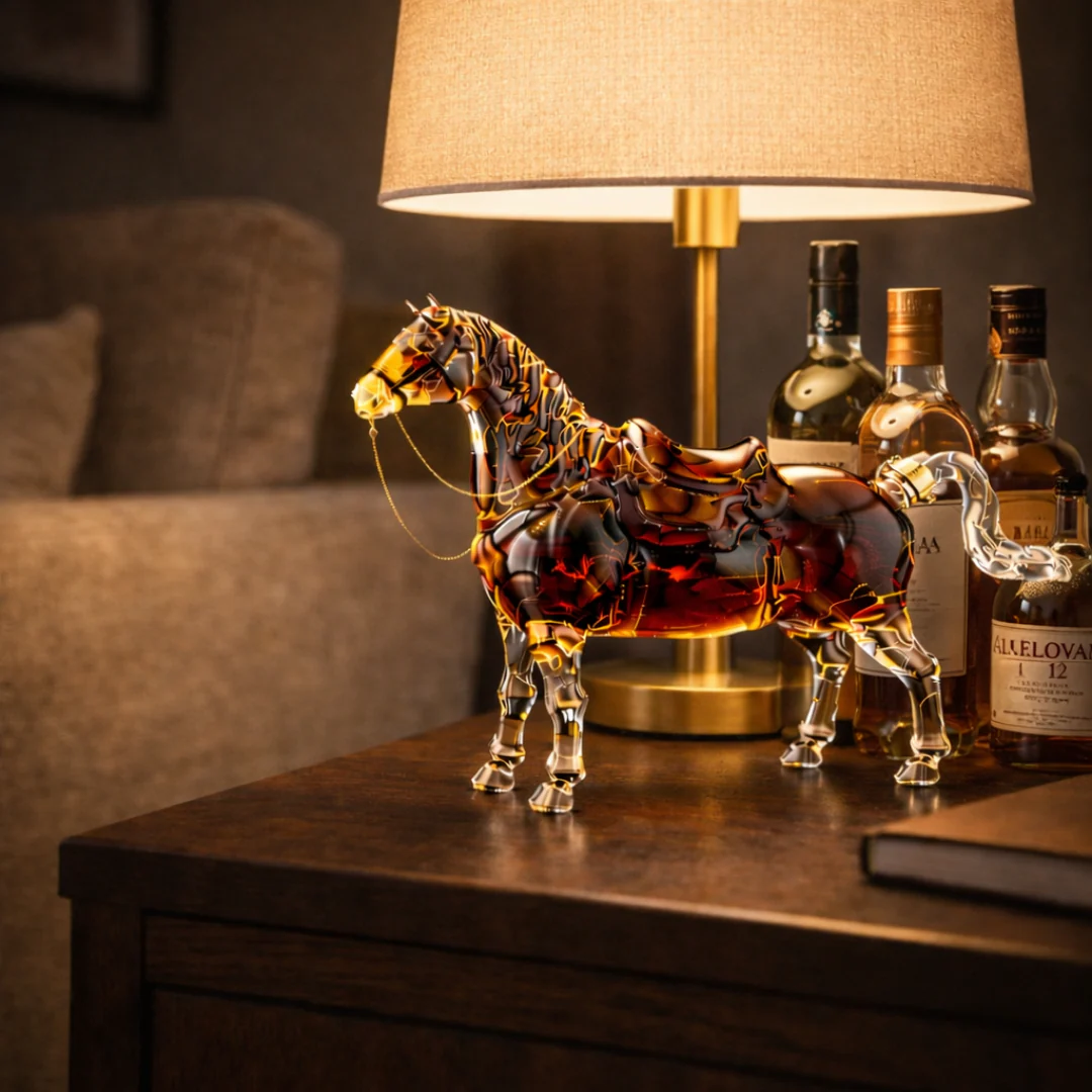 Butelka whiskey - Edycja koń - Image 7