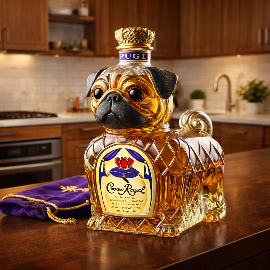Butelka Whisky - Edycja Francuski Bulldog - Image 3