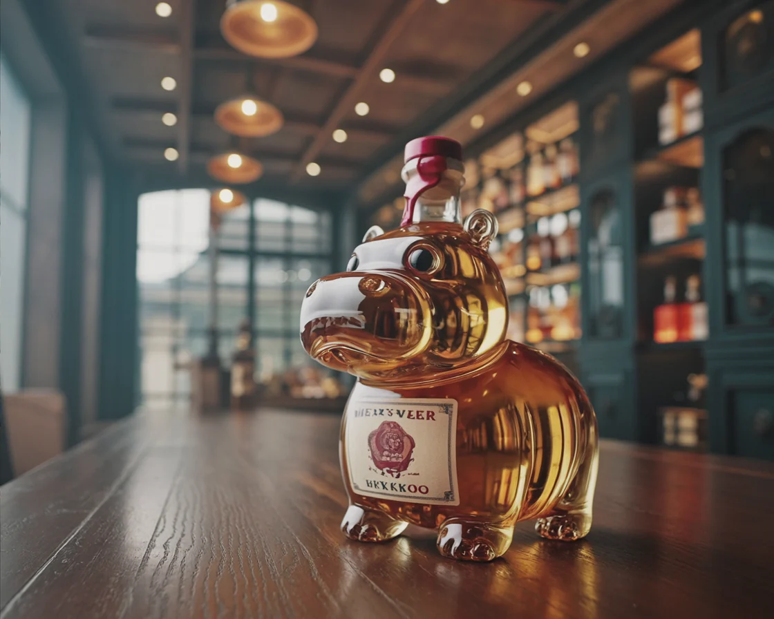 Butelka whisky - Edycja Hippo - Image 2