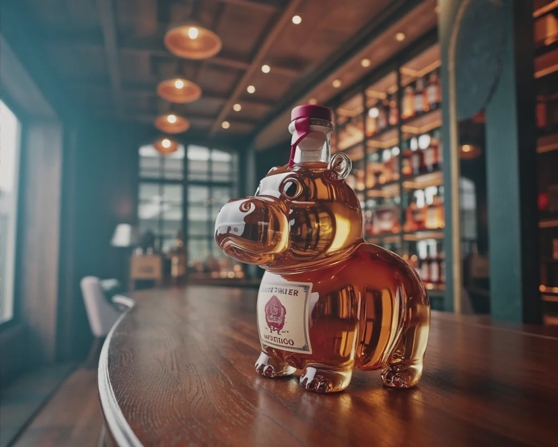 Butelka whisky - Edycja Hippo - Image 3