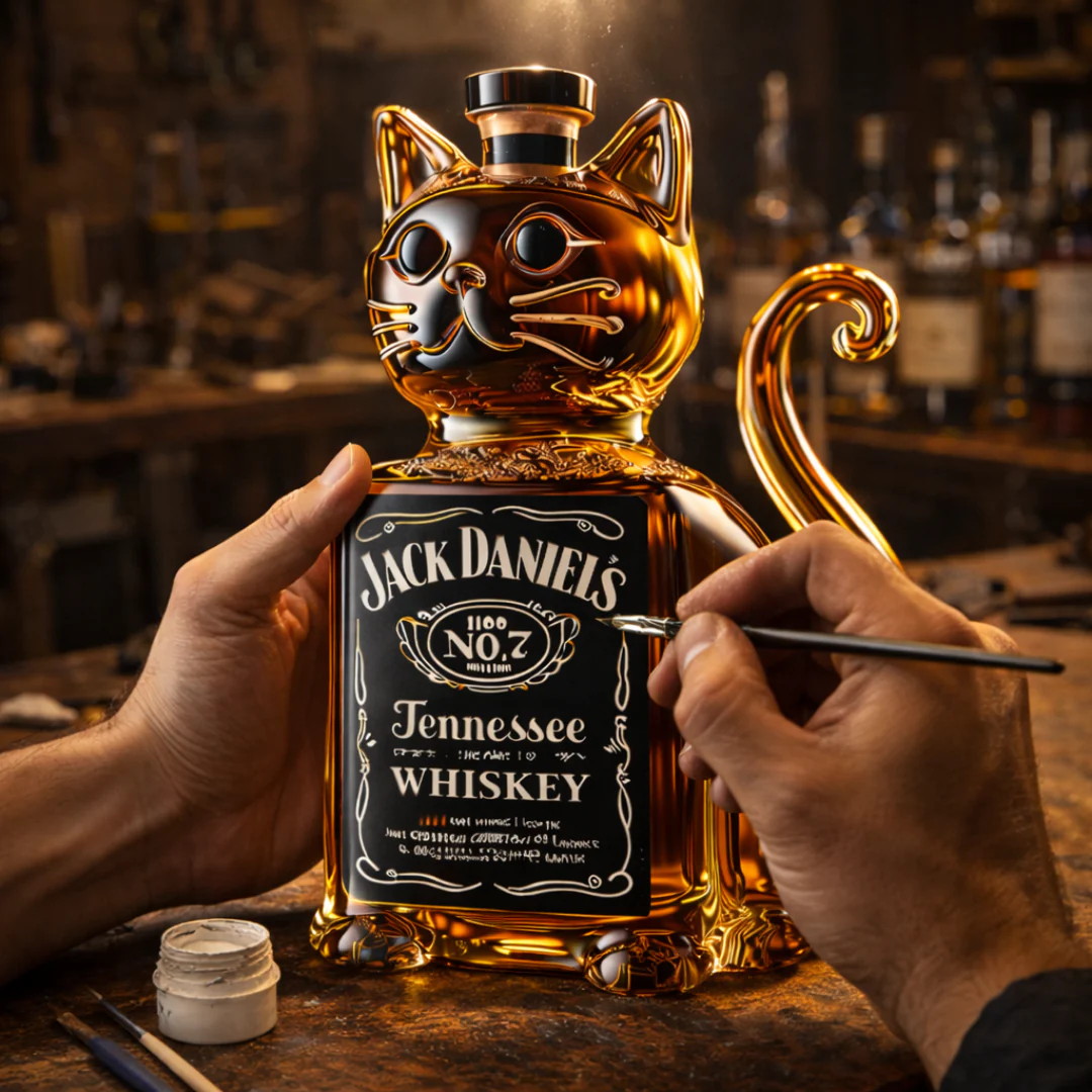 Butelka whisky - Edycja Kot - Image 3