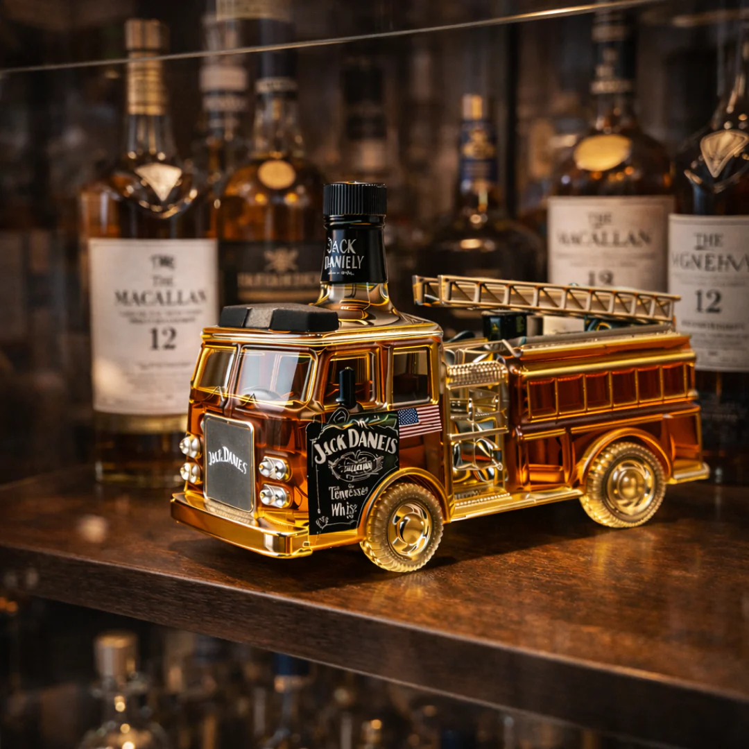 Butelka whisky Jack Daniel's - Edycja Strażaków - Image 3