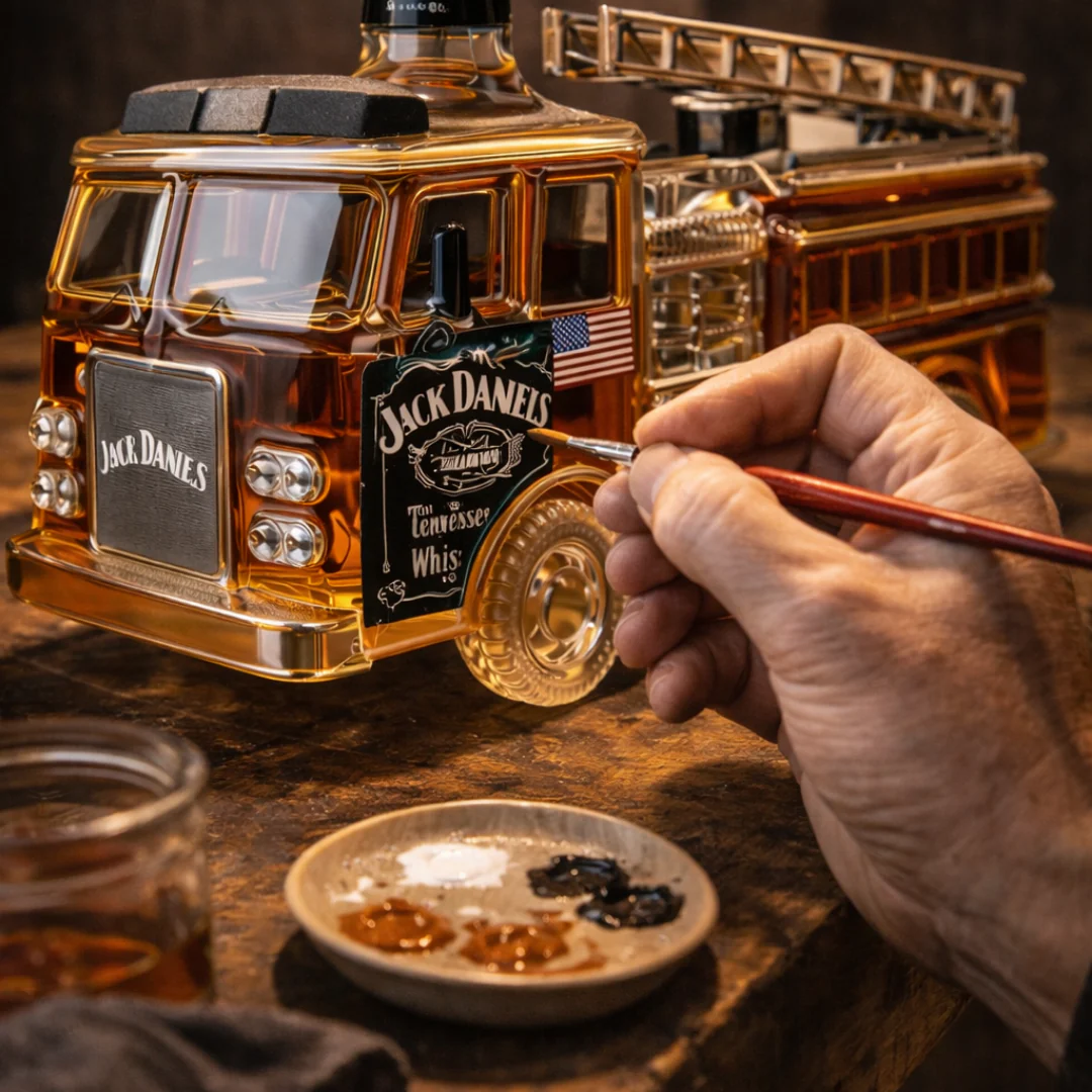 Butelka whisky Jack Daniel's - Edycja Strażaków - Image 5