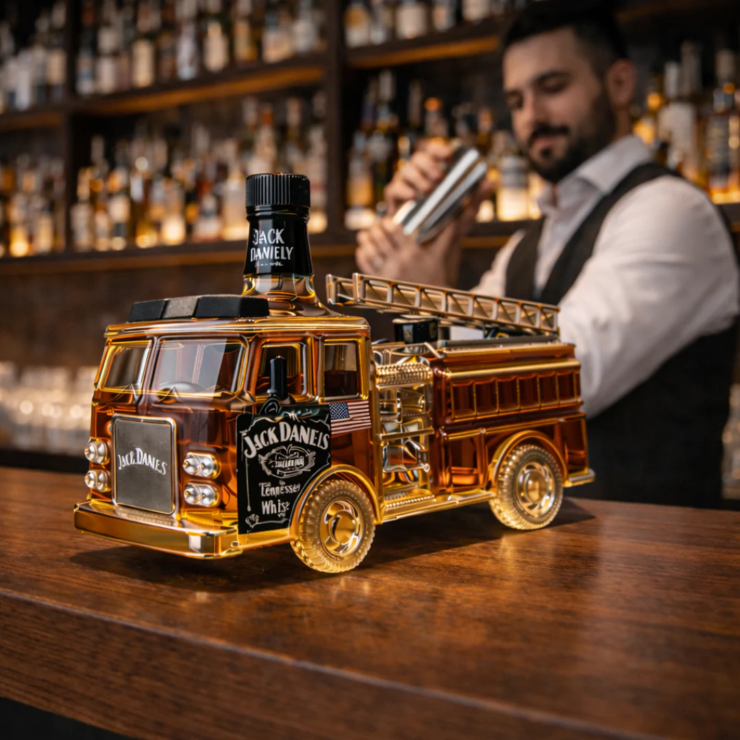 Butelka whisky Jack Daniel's - Edycja Strażaków - Image 6