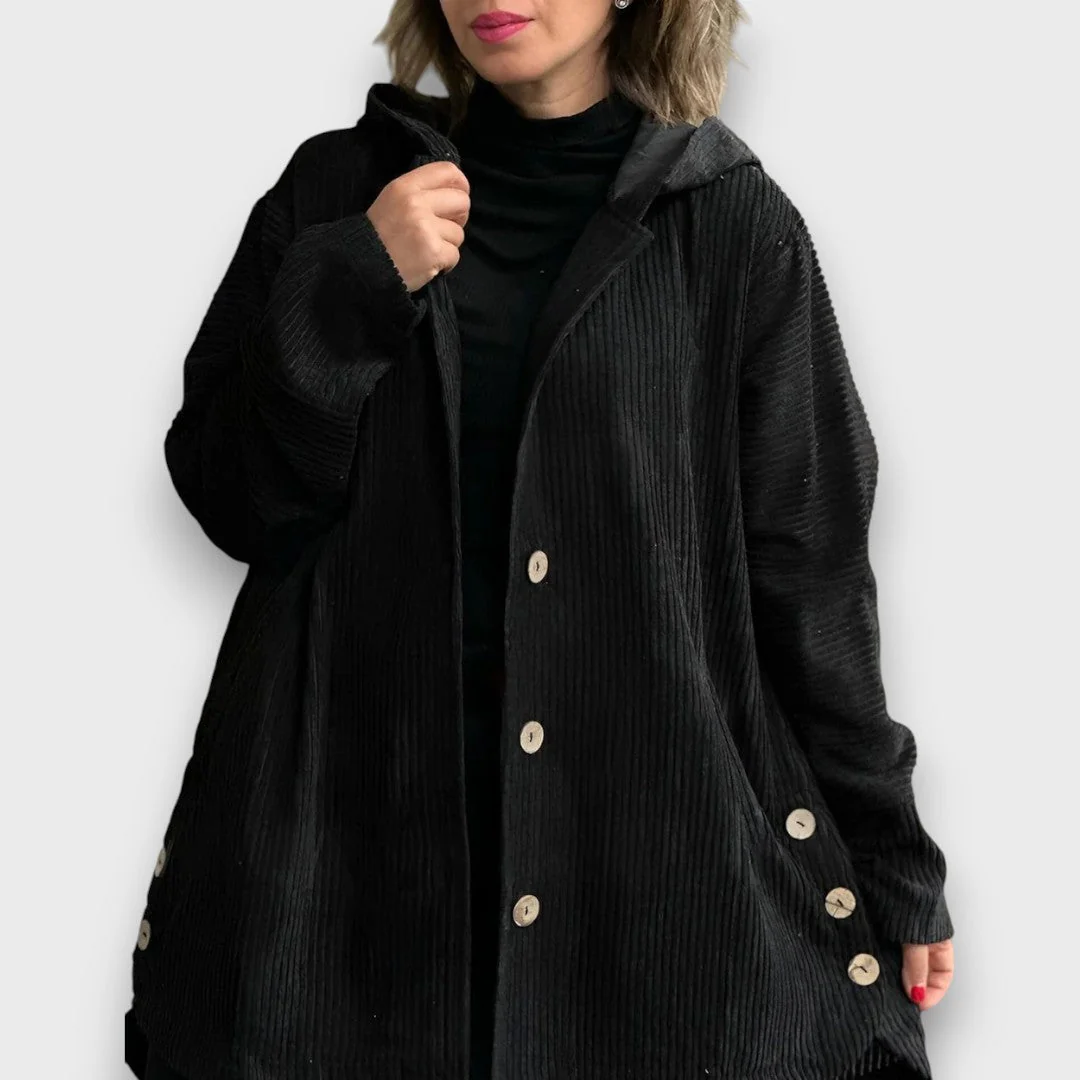 Corvianne – Kurtka z Kapturem Casual - Image 2