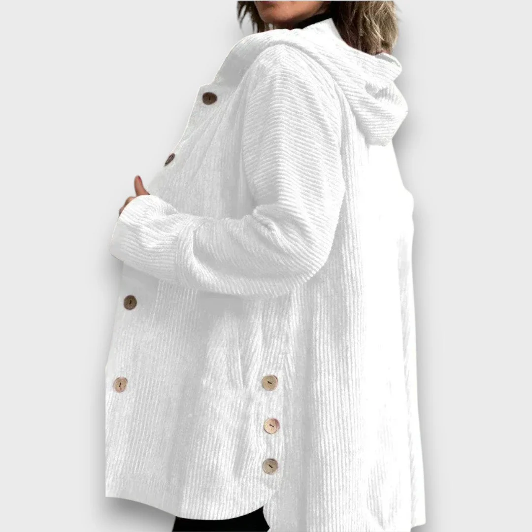 Corvianne – Kurtka z Kapturem Casual - Image 3