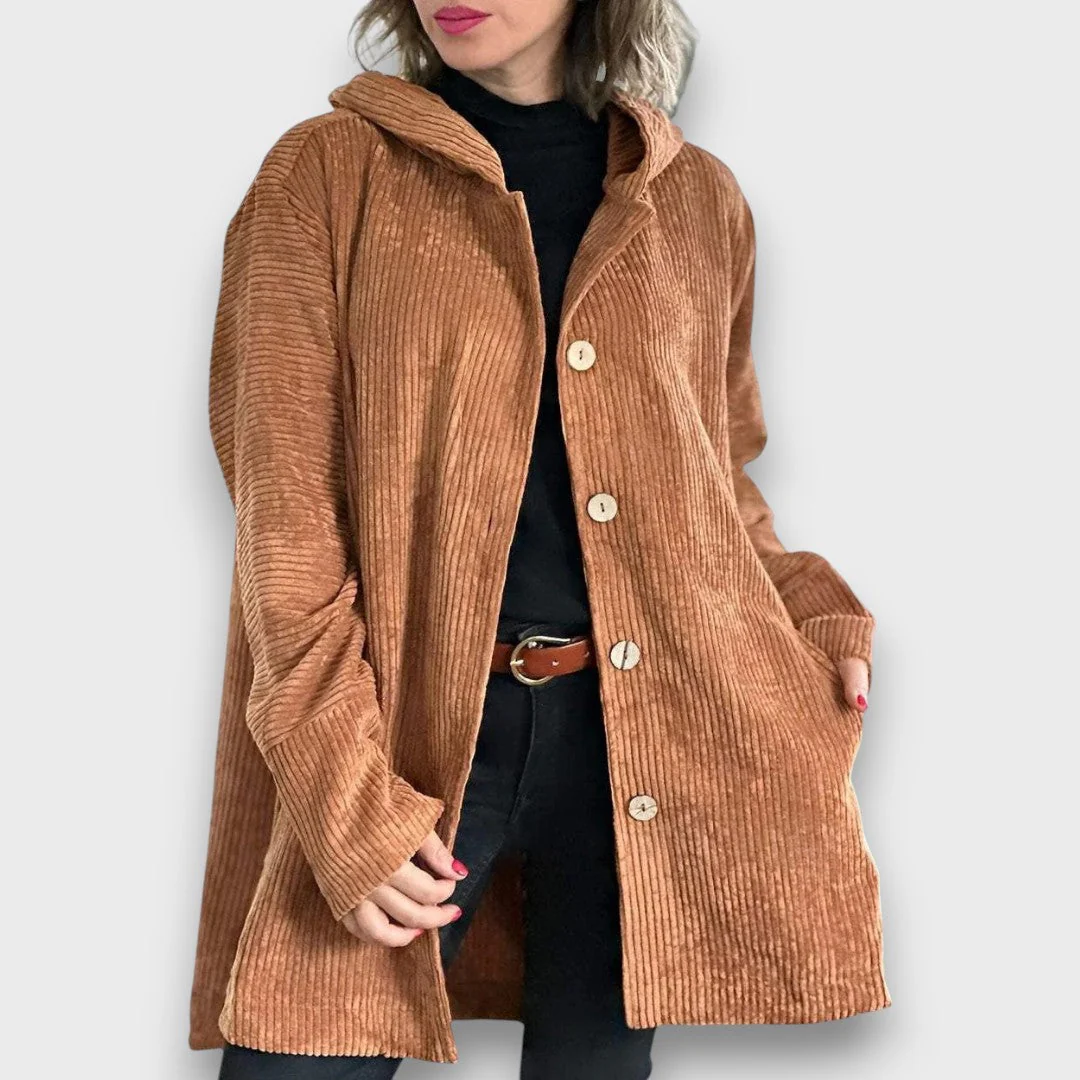 Corvianne – Kurtka z Kapturem Casual - Image 4