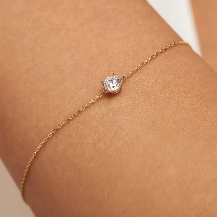 Dalynette | Bransoletka z Kamieniami Moissanite w Złocie 14k - Image 4