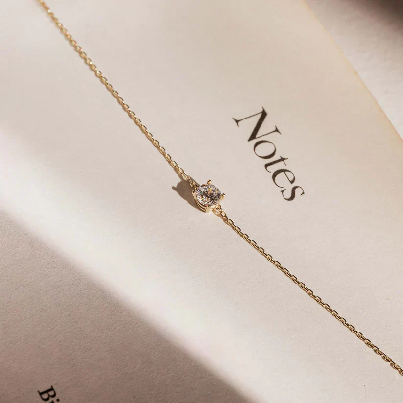 Dalynette | Bransoletka z Kamieniami Moissanite w Złocie 14k - Image 6