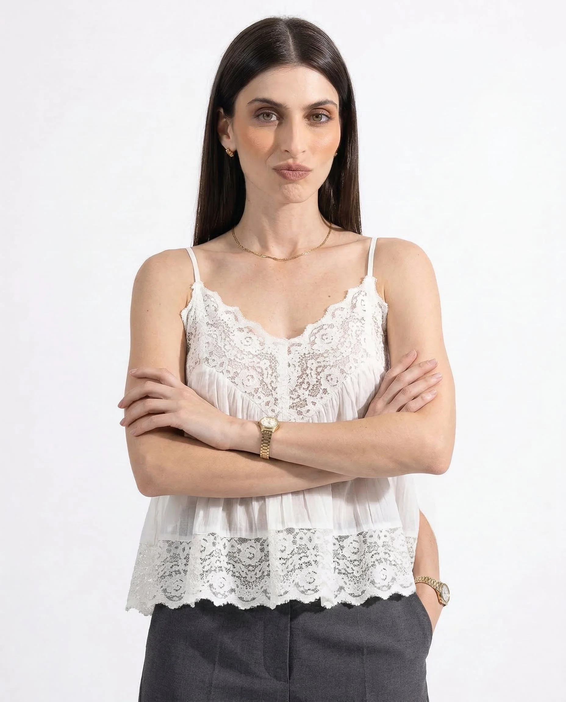Ellery Lace Breeze Cami - Image 2