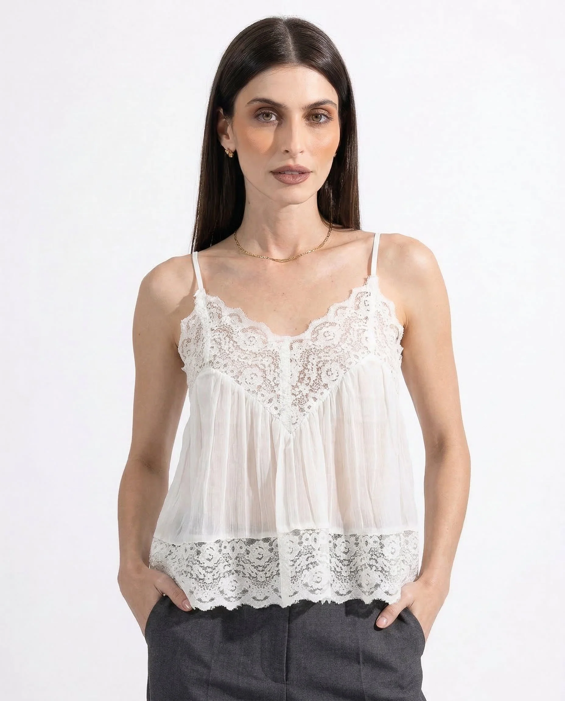 Ellery Lace Breeze Cami - Image 3