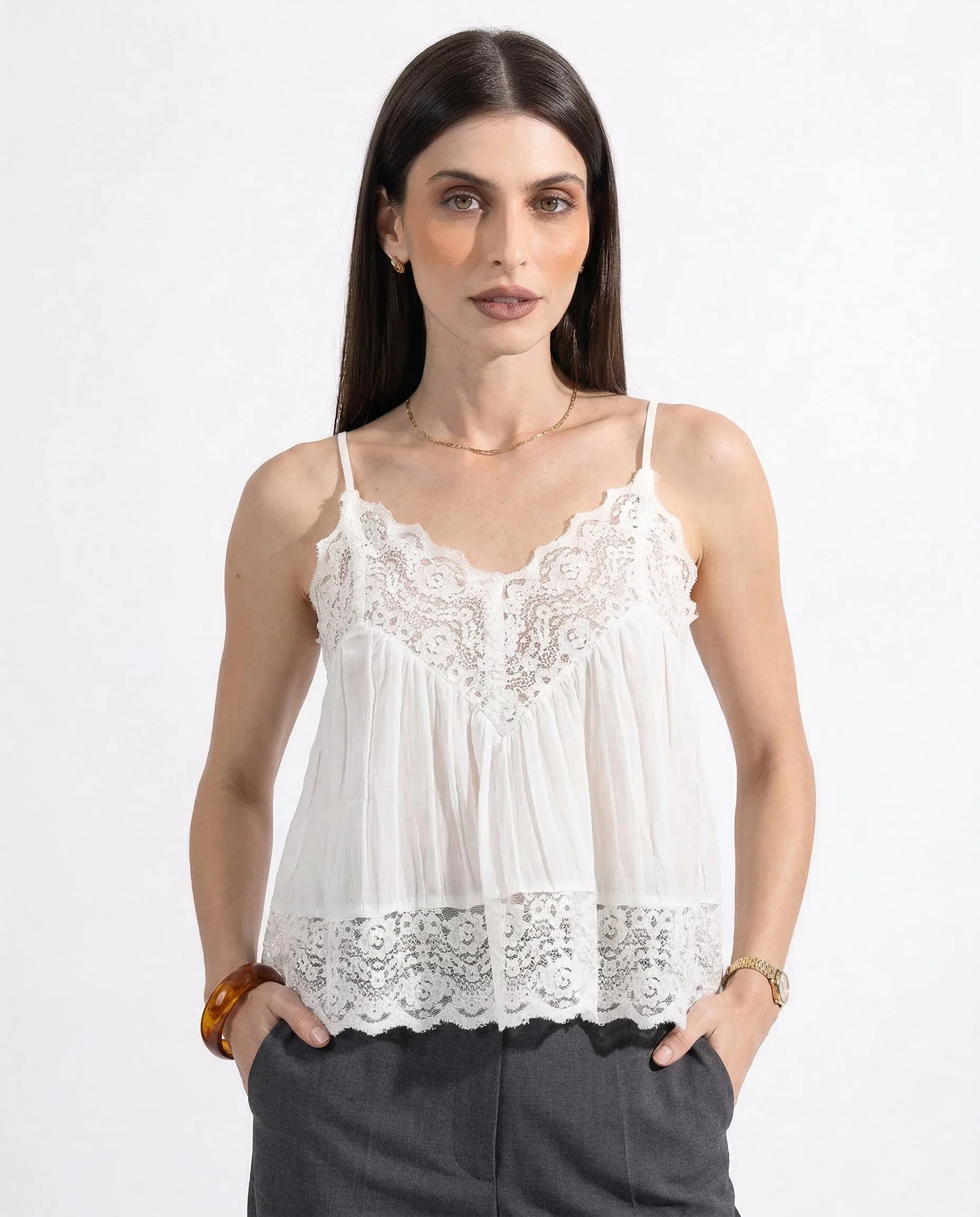 Ellery Lace Breeze Cami - Image 4