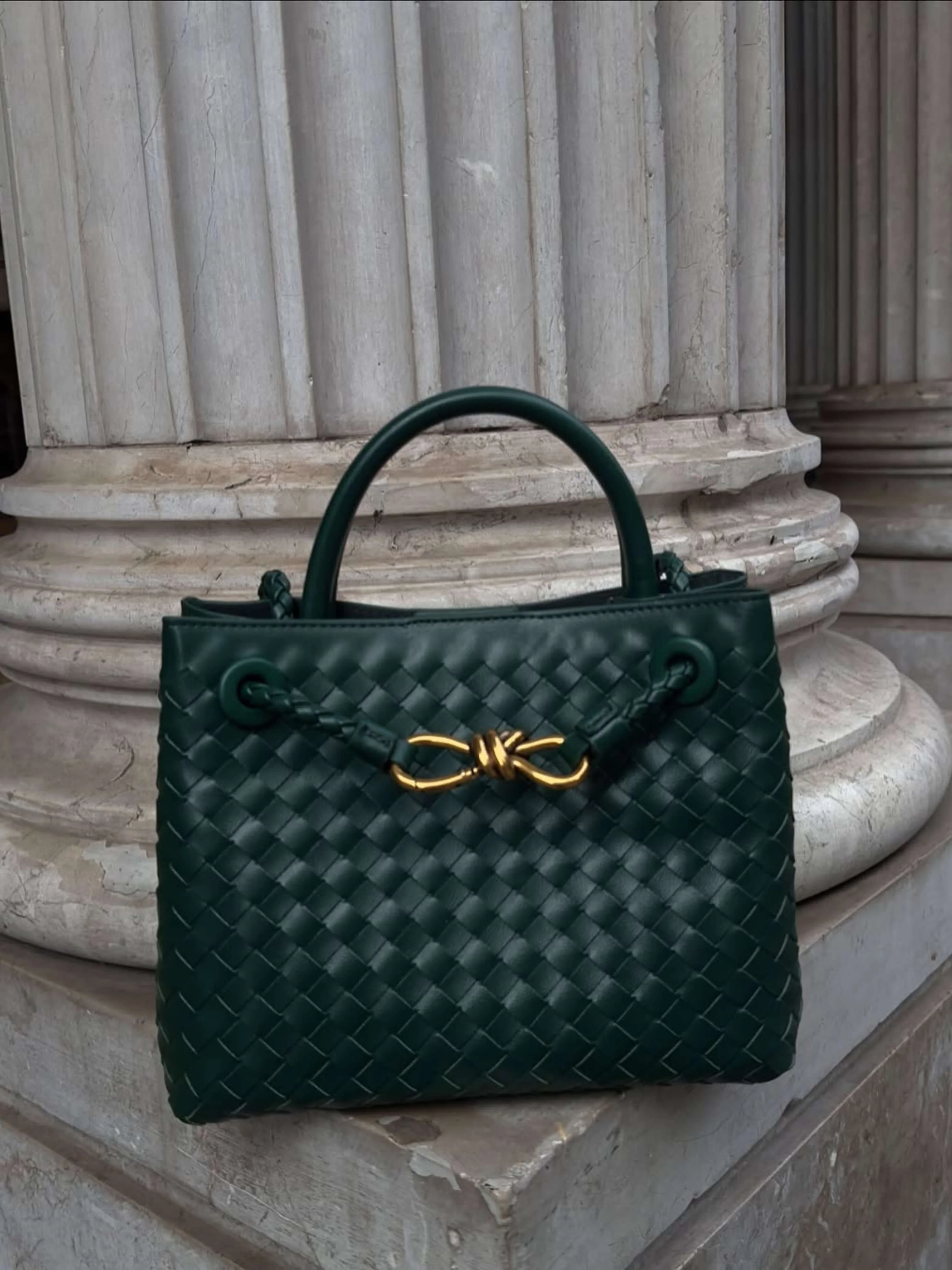 Eloise | Woven Compatta Testurizzata Torba - Image 8