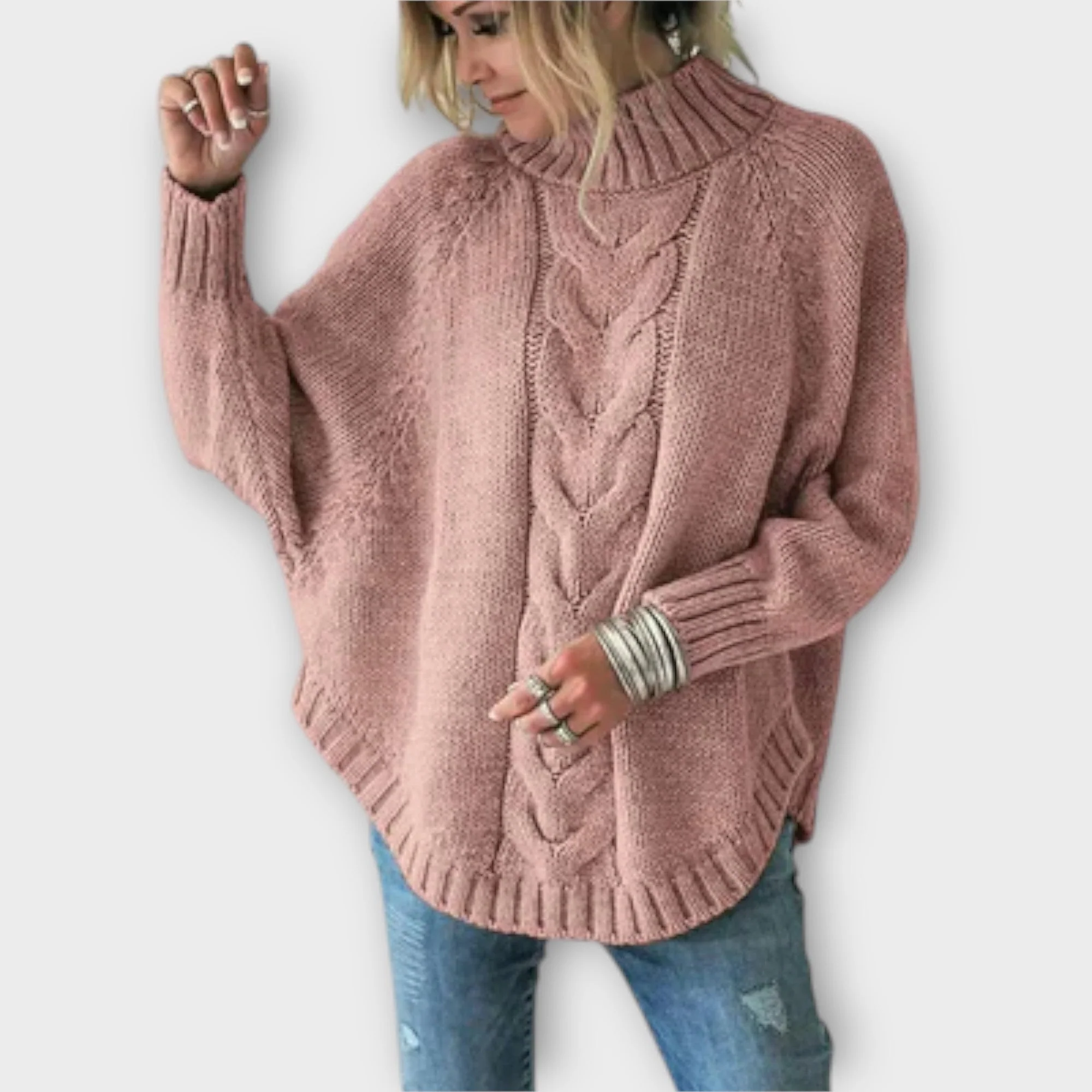 Elysian - Sweter z motywem warkocza - Image 2