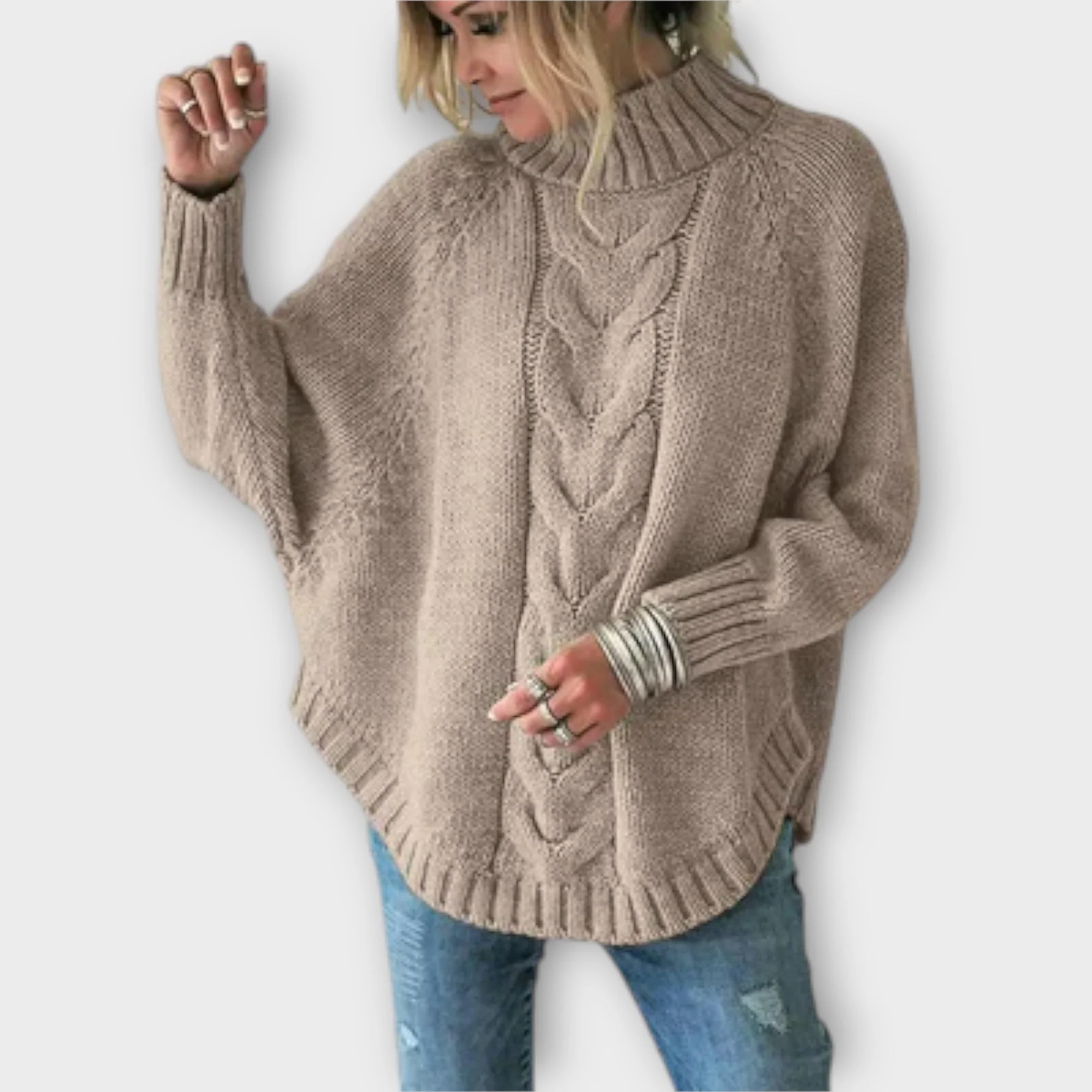 Elysian - Sweter z motywem warkocza - Image 3