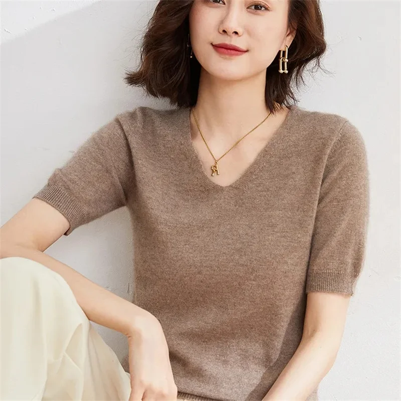 Elysian V-dekolt Który Sweter - Image 28