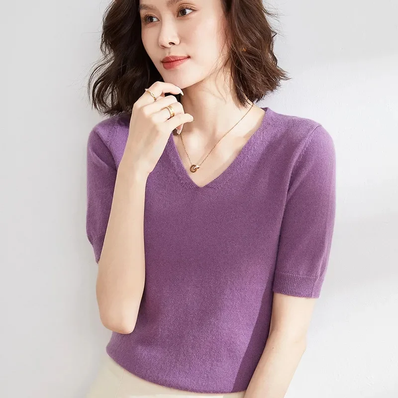 Elysian V-dekolt Który Sweter - Image 32