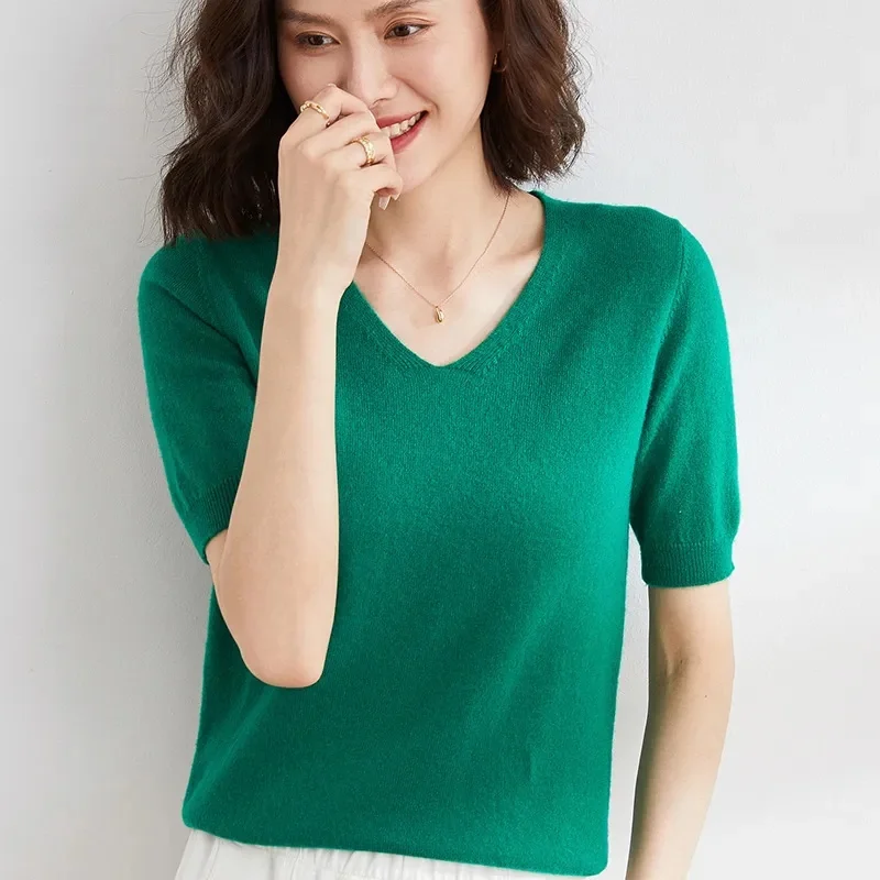 Elysian V-dekolt Który Sweter - Image 33