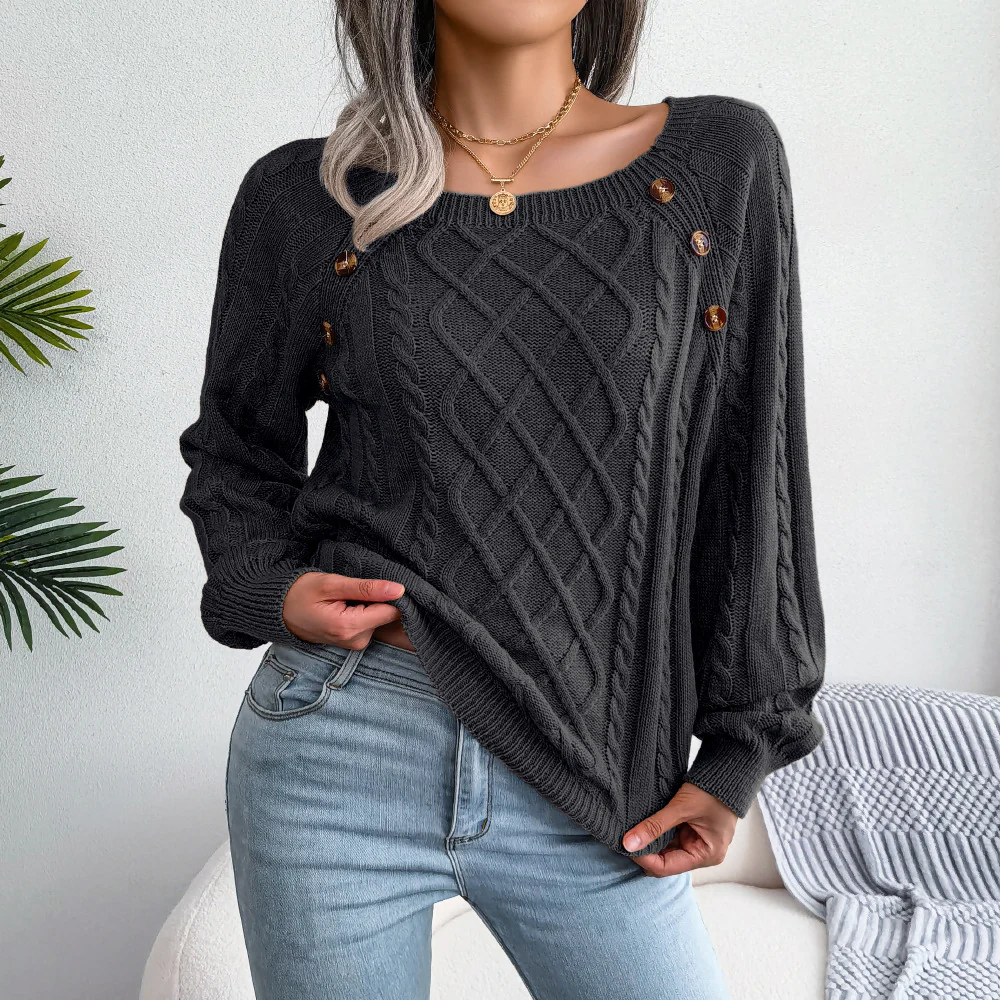 Emilia - Klasyczny i Wygodny Sweter - Image 10