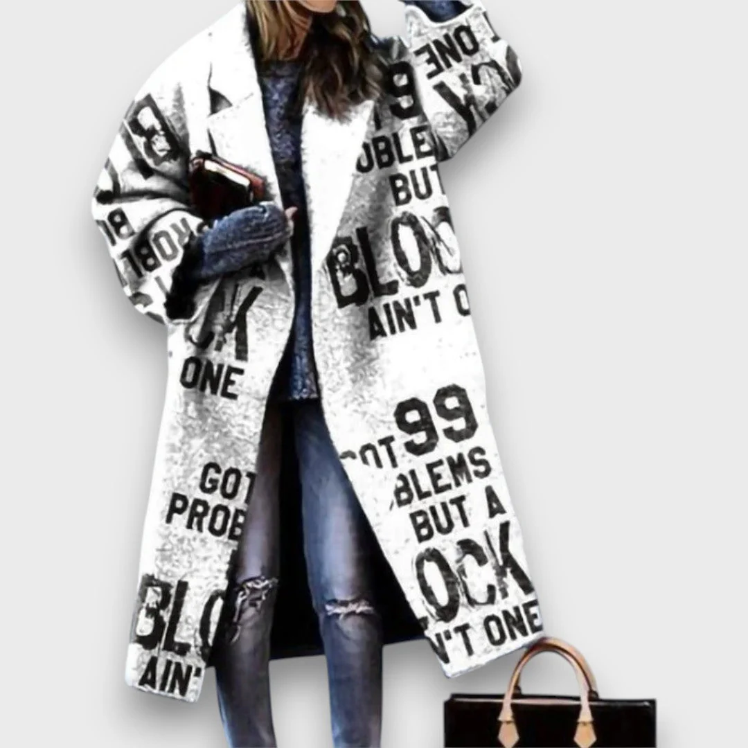 Fioren – Długi płaszcz w stylu oversize - Image 14