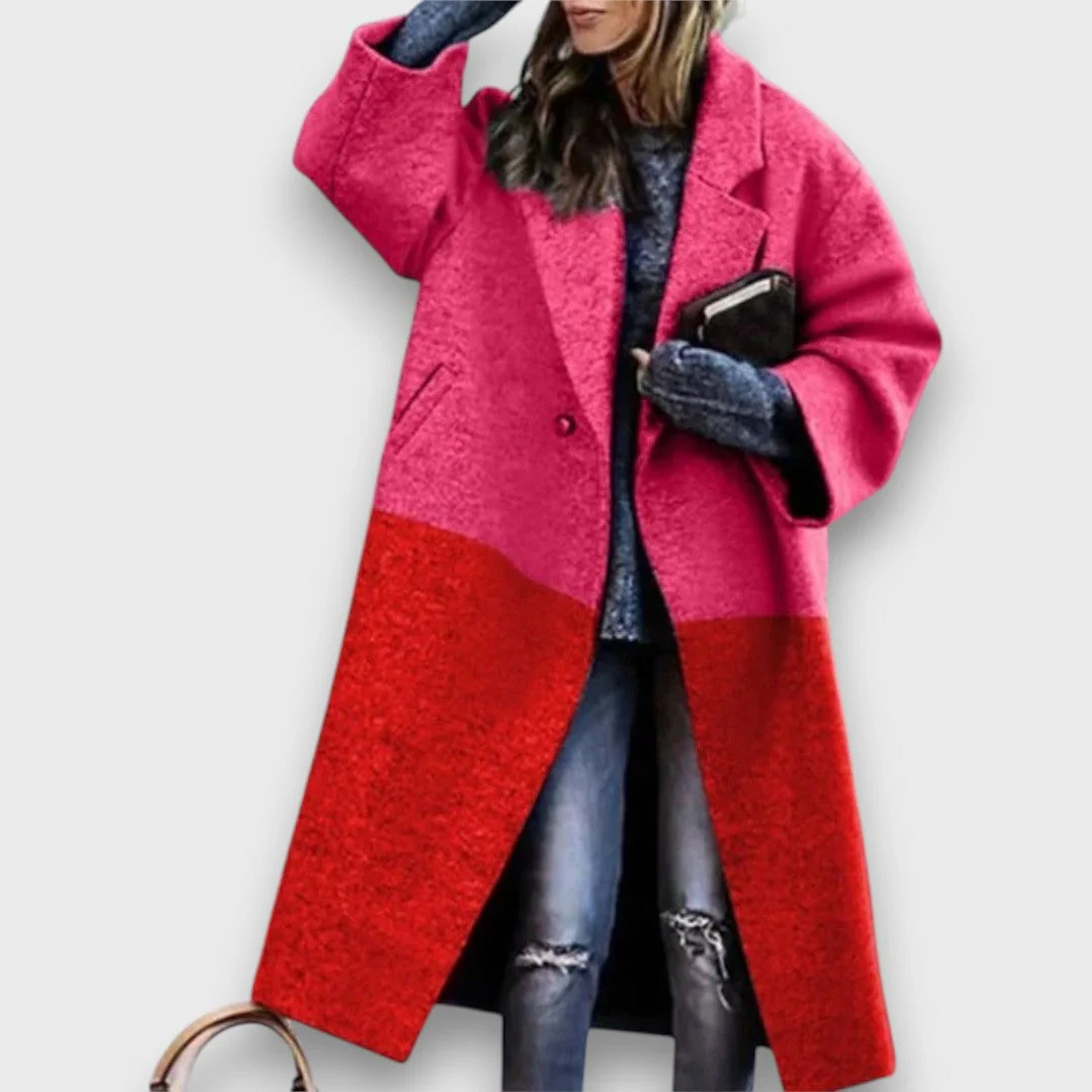 Fioren – Długi płaszcz w stylu oversize - Image 2