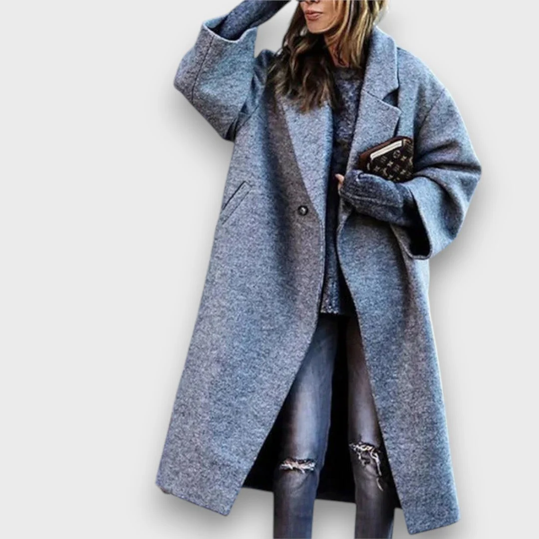 Fioren – Długi płaszcz w stylu oversize - Image 3