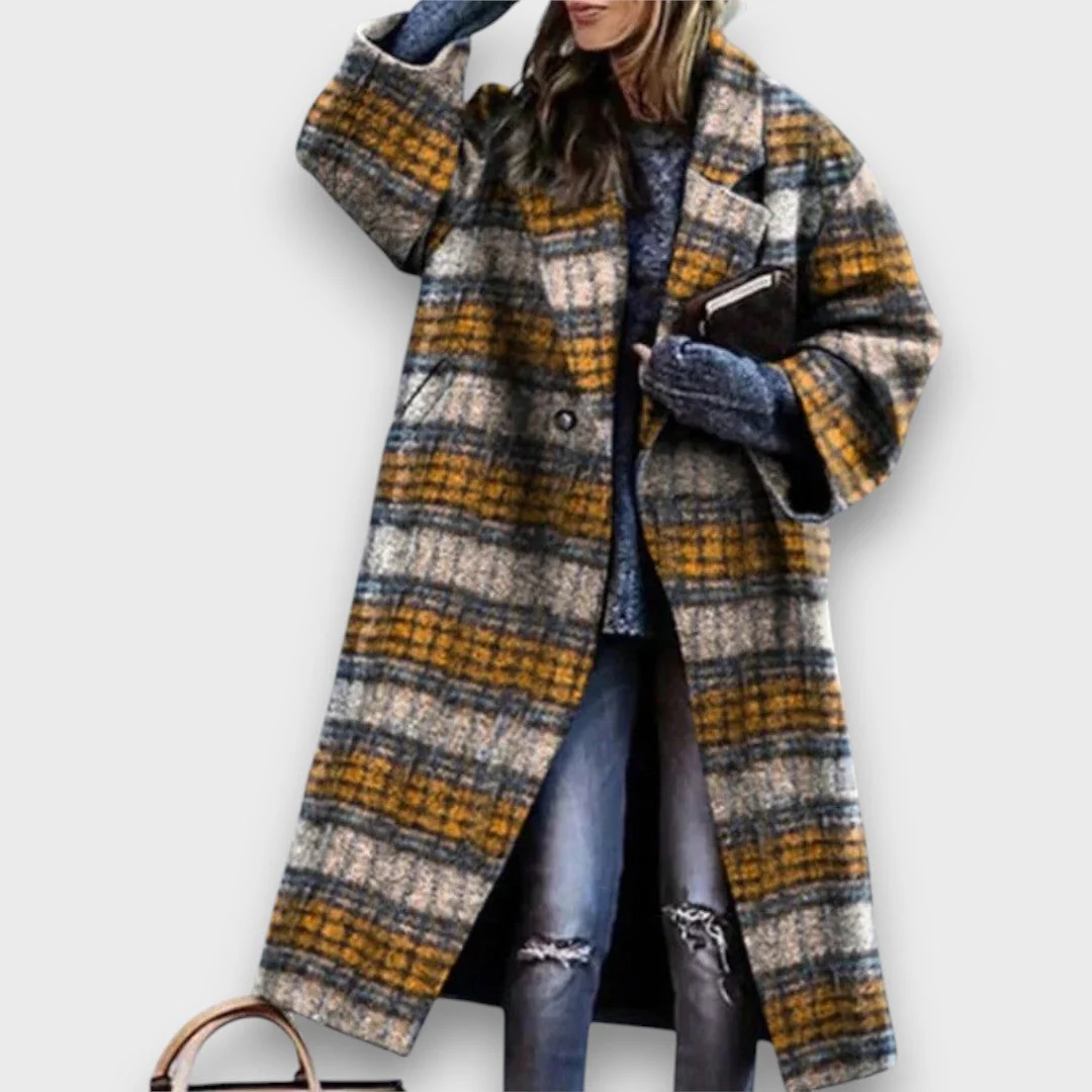 Fioren – Długi płaszcz w stylu oversize - Image 4