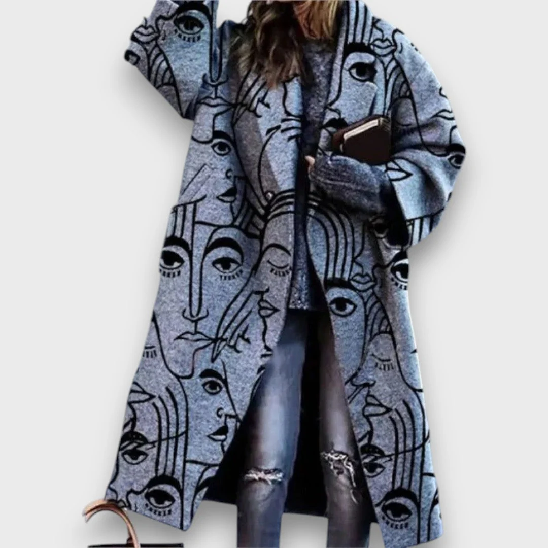 Fioren – Długi płaszcz w stylu oversize - Image 7