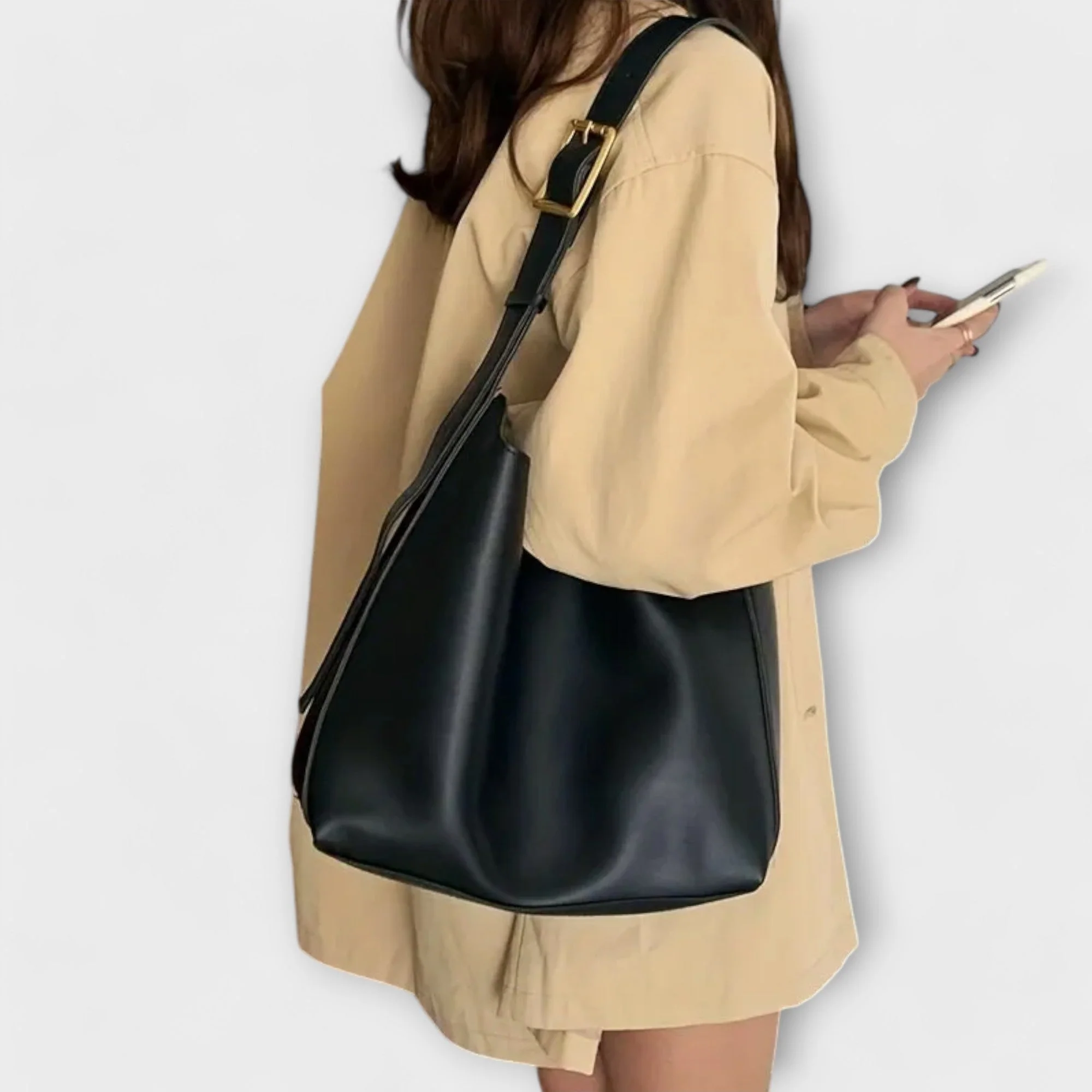 Gianna Boutique – Elegancka Torba na Ramię ze Skóry - Image 6