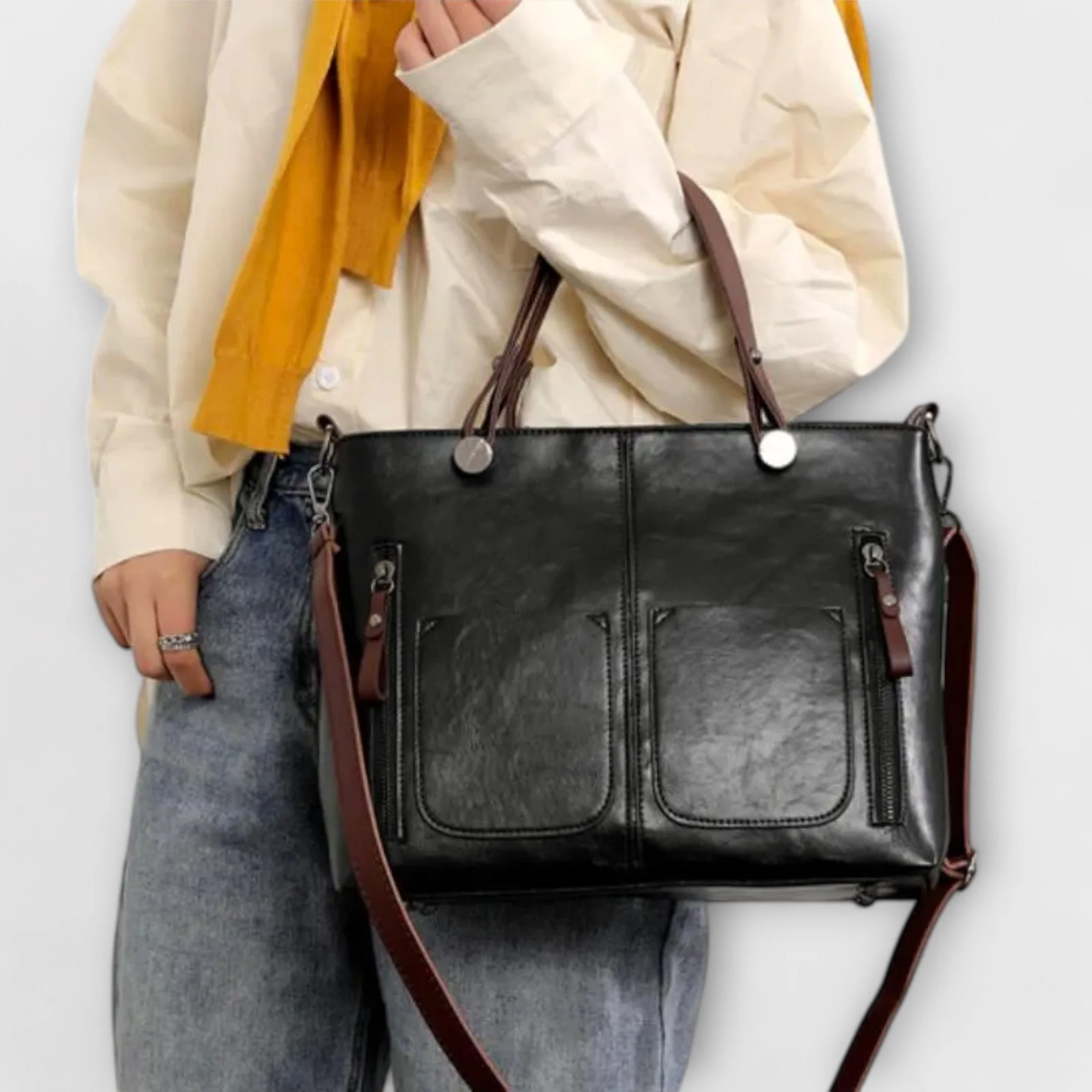 Gianna Boutique - Elegancka Torba Skórzana - Image 4