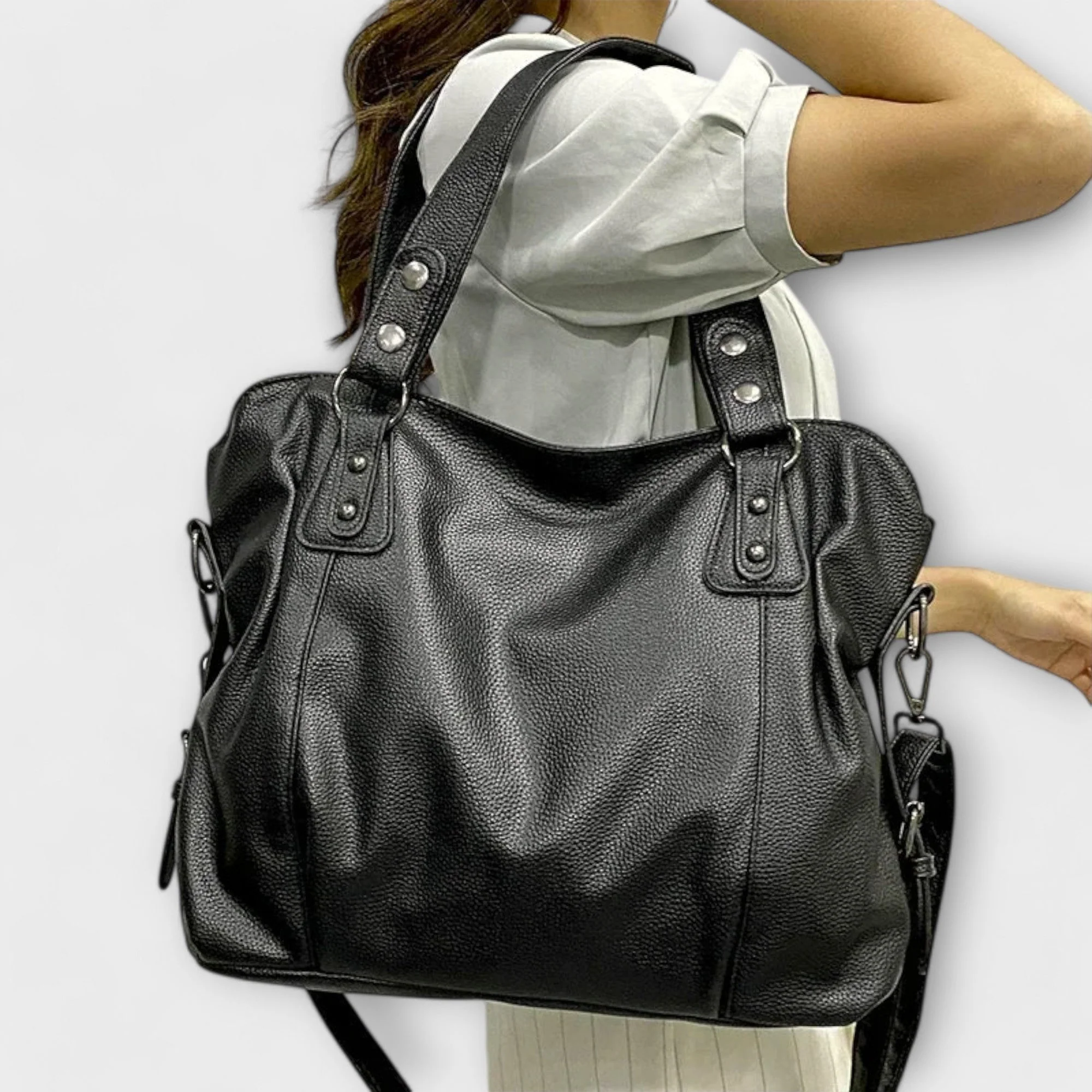 Gianna Boutique - Elegancka Torebka Hobo na Ramię - Image 2