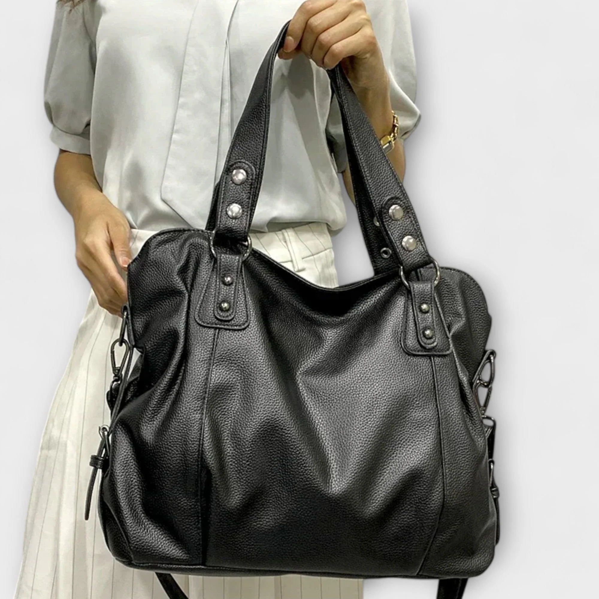 Gianna Boutique - Elegancka Torebka Hobo na Ramię - Image 3